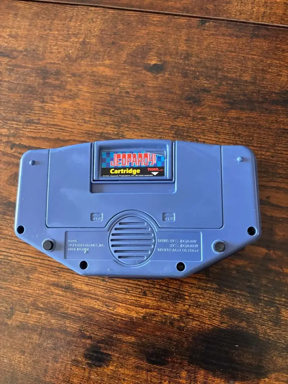 Tiger Electronics step back